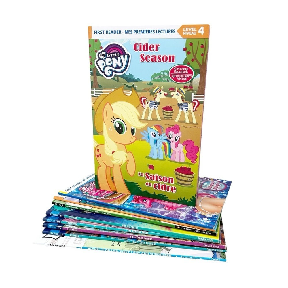 Book lot My Little Pony Hasbro Disney Princess DreamWorks Trolls Barbie & More